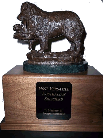 ASCA MVA trophy